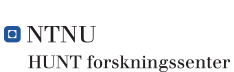 NTNU - HUNT forskningssenter logo