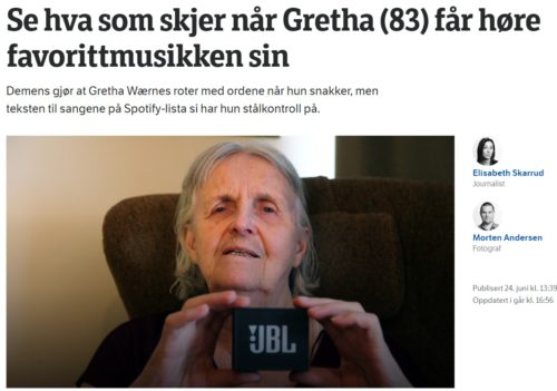 Skjermdump NRK