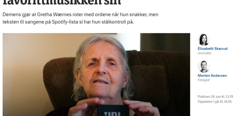Skjermdump NRK